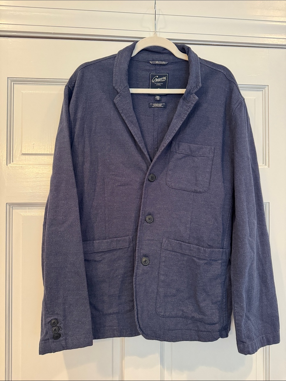 Grayers Indigo Knit Blazer Jacket
